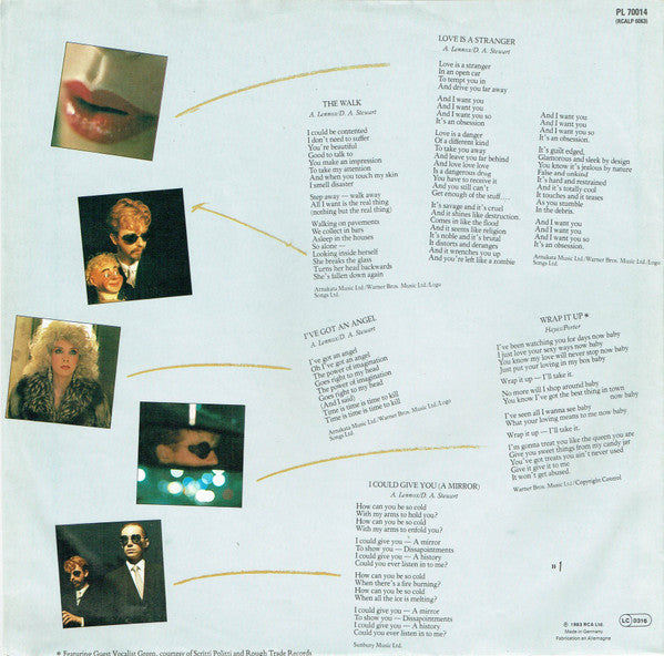 Eurythmics : Sweet Dreams (Are Made Of This) (LP, Album)