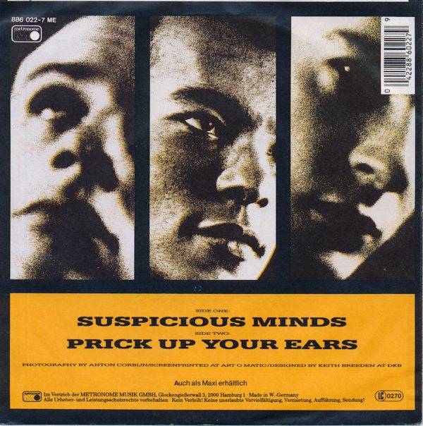 Fine Young Cannibals : Suspicious Minds (7", Single)