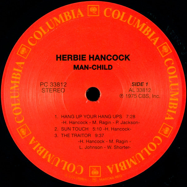 Herbie Hancock : Man-Child (LP, Album, RE, RM, 180)