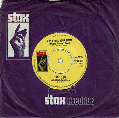 Eddie Floyd : Don't Tell Your Mama (Where You've Been) (7", Single, 4 P)