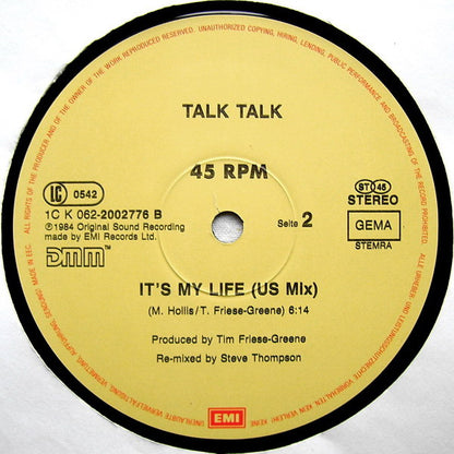 Talk Talk : Such A Shame (12", Maxi)