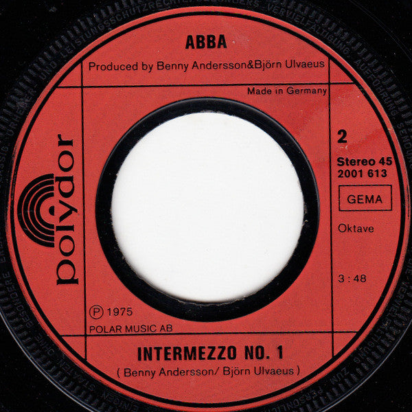 ABBA : Mamma Mia (7", Single)