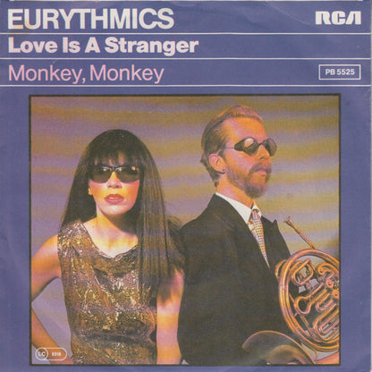 Eurythmics : Love Is A Stranger (7", Single)