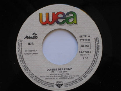 IDB* : Du Bist Der Prinz (7", Single)