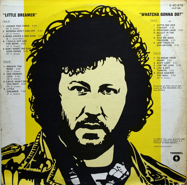 Peter Green (2) : Little Dreamer / Whatcha Gonna Do? (2xLP, Comp)