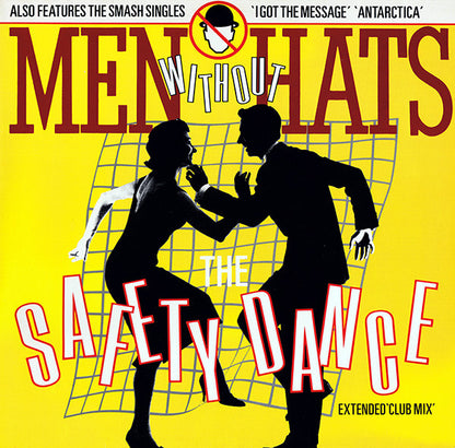 Men Without Hats : The Safety Dance (Extended 'Club Mix') (12", Maxi)