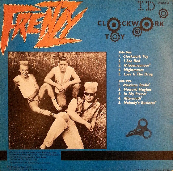 Frenzy (3) : Clockwork Toy (LP, Album)