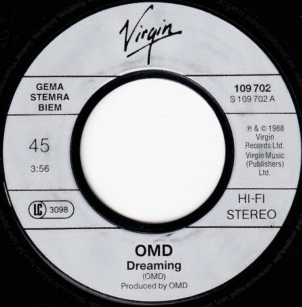 Orchestral Manoeuvres In The Dark : Dreaming (7", Single)