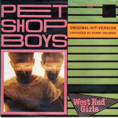 Pet Shop Boys : West End Girls (7", Single, RP)