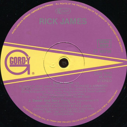 Rick James : Sweet And Sexy Thing (12", Maxi)