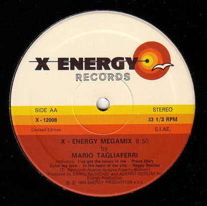 Various : Mixenergy (12", Ltd, Mixed)