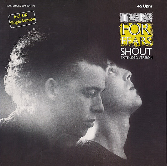 Tears For Fears : Shout (Extended Version) (12", Maxi)