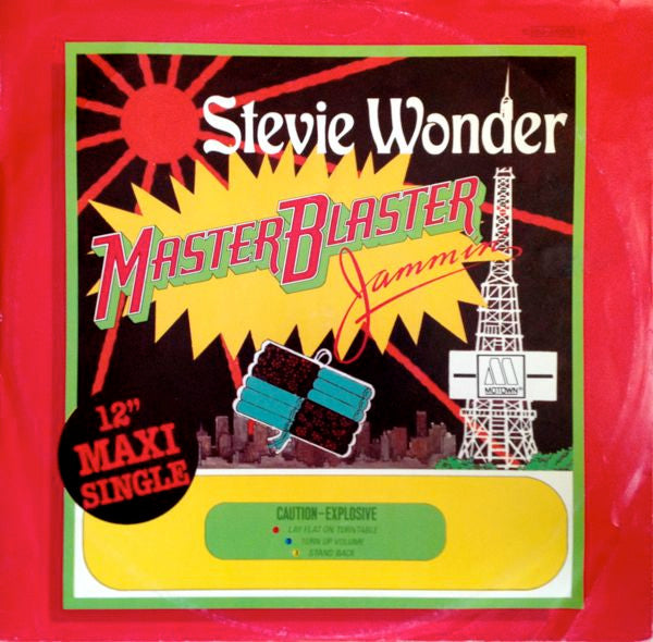 Stevie Wonder : Master Blaster (12", Maxi)