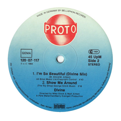 Divine : I'm So Beautiful (12")