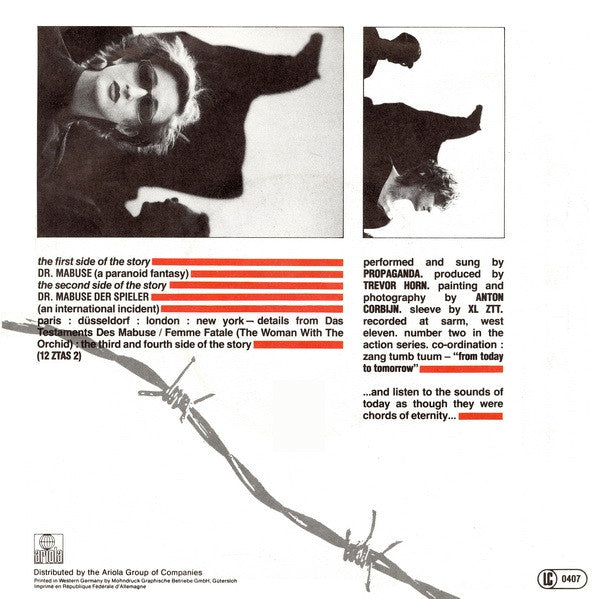 Propaganda : Dr. Mabuse (7", Single)