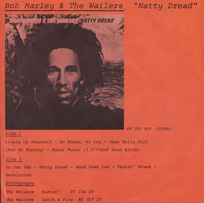 Bob Marley & The Wailers : No Woman, No Cry (Live At The Lyceum, London) (7", Single)