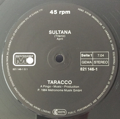 Taracco* : Sultana (Special Long Version) (12", Maxi)