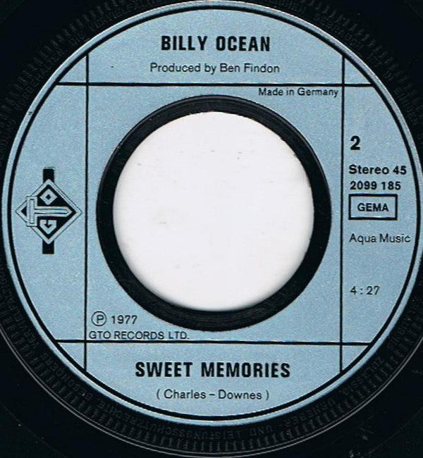 Billy Ocean : Red Light (7", Single)