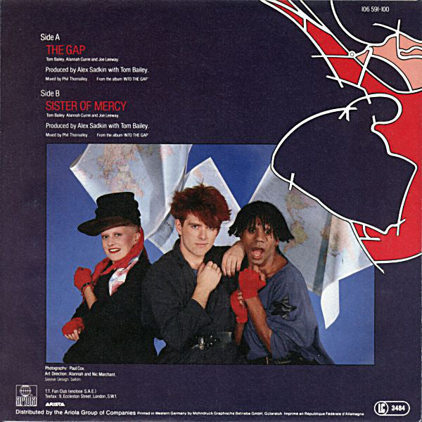 Thompson Twins : The Gap (7", Single)