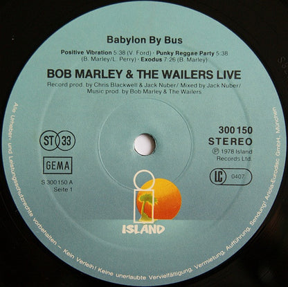 Bob Marley & The Wailers : Babylon By Bus (2xLP, Album)