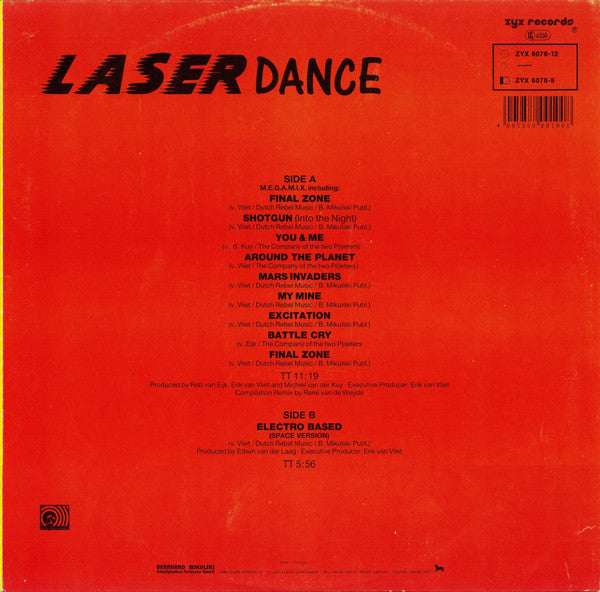 Laserdance : Megamix Vol. 2 (12", P/Mixed)