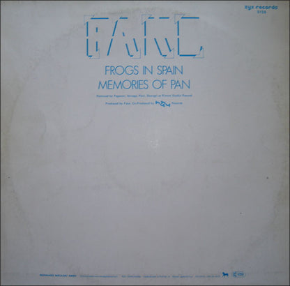 Fake : Frogs In Spain (12")