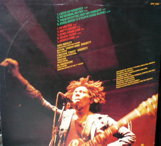 Bob Marley & The Wailers : Natty Dread (LP, Album)