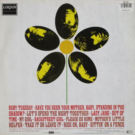 The Rolling Stones : Flowers (LP, Comp, RE)