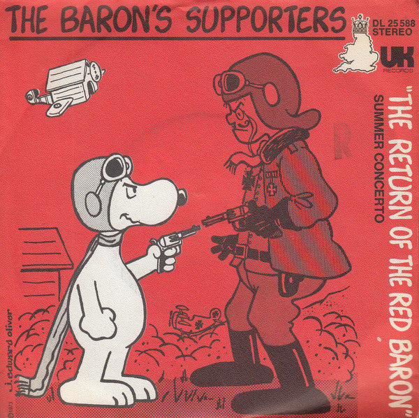 The Baron's Supporters : The Return Of The Red Baron (7", Single)