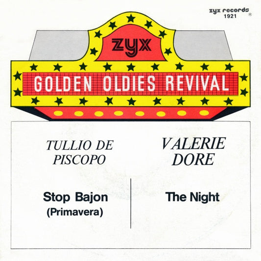 Tullio De Piscopo / Valerie Dore : Stop Bajon (Primavera) / The Night (7")