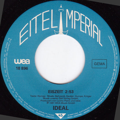 Ideal (3) : Eiszeit / Schwein (7", Single)