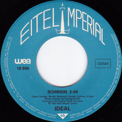 Ideal (3) : Eiszeit / Schwein (7", Single)