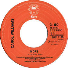 Carol Williams : More (7")