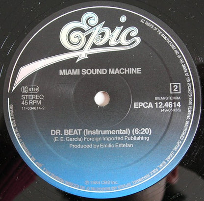 Miami Sound Machine : Dr. Beat (Long Version) (12", Maxi)