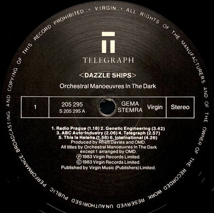 OMD* : Dazzle Ships (LP, Album)