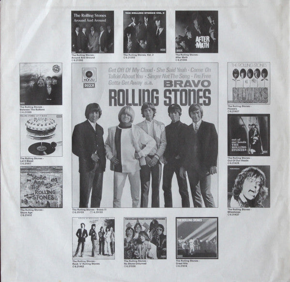 The Rolling Stones : Bravo (LP, Comp, RE)