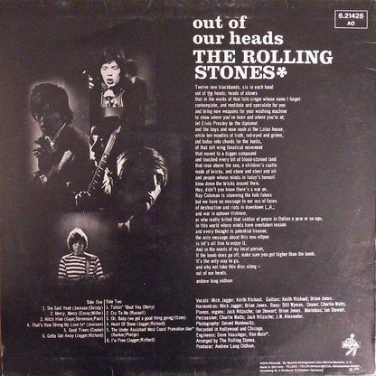 The Rolling Stones : Out Of Our Heads (LP, Album, RE)