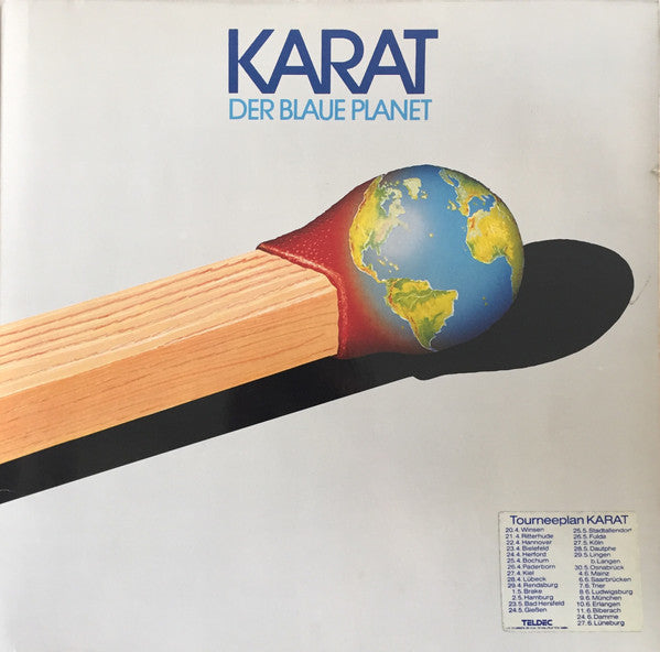 Karat : Der Blaue Planet (LP, Album, Gat)