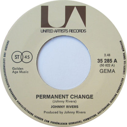 Johnny Rivers : Permanent Change (7", Single)