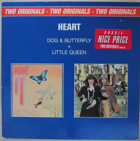 Heart : Dog & Butterfly + Little Queen (2xLP, Album, Comp, RE, Gat)