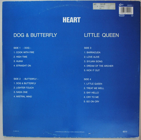 Heart : Dog & Butterfly + Little Queen (2xLP, Album, Comp, RE, Gat)