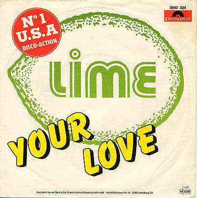 Lime (2) : Your Love (7", Single)