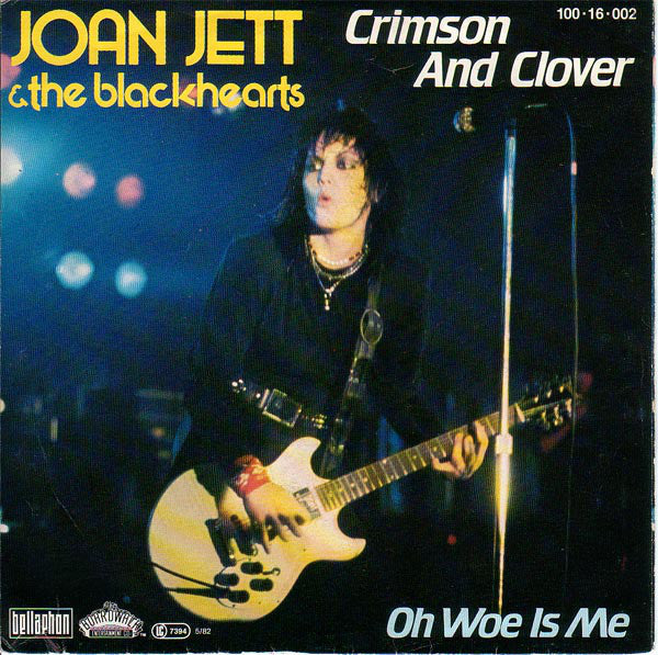 Joan Jett & The Blackhearts : Crimson And Clover (7", Single)