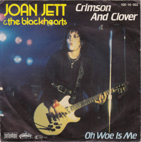 Joan Jett & The Blackhearts : Crimson And Clover (7", Single)