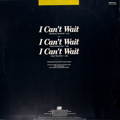 Nu Shooz : I Can't Wait (Vocal/Long "Dutch Mix") (12", Maxi)