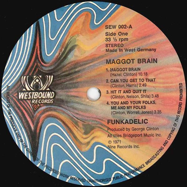 Funkadelic : Maggot Brain (LP, Album, RE)