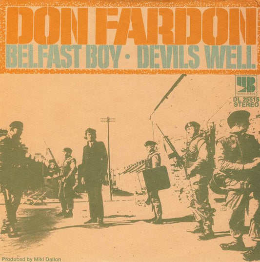 Don Fardon : Belfast Boy / Devils Well (7", Single)