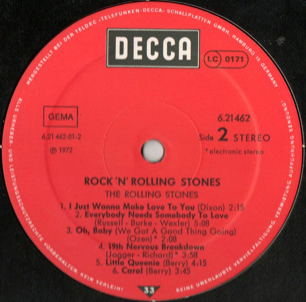 The Rolling Stones : Rock 'N' Rolling Stones (LP, Comp, RE)