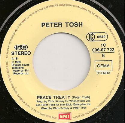 Peter Tosh : Johnny B. Goode (7", Single)