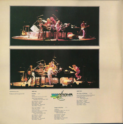 Yes : Yesshows (2xLP, Album, Gat)